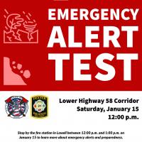 Emergency Alert test 