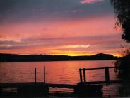dexter lake sunset 2